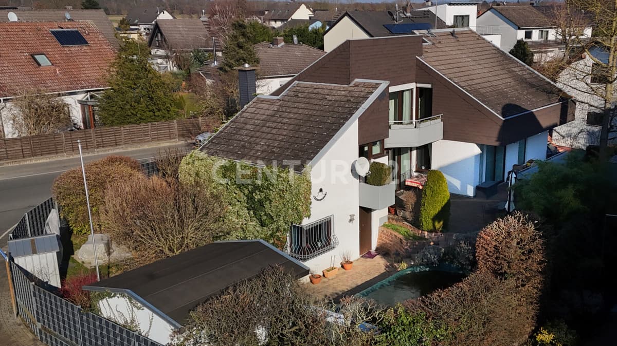 Einzigartiges Split-Level-Einfamilienhaus mit Einliegerwohnung