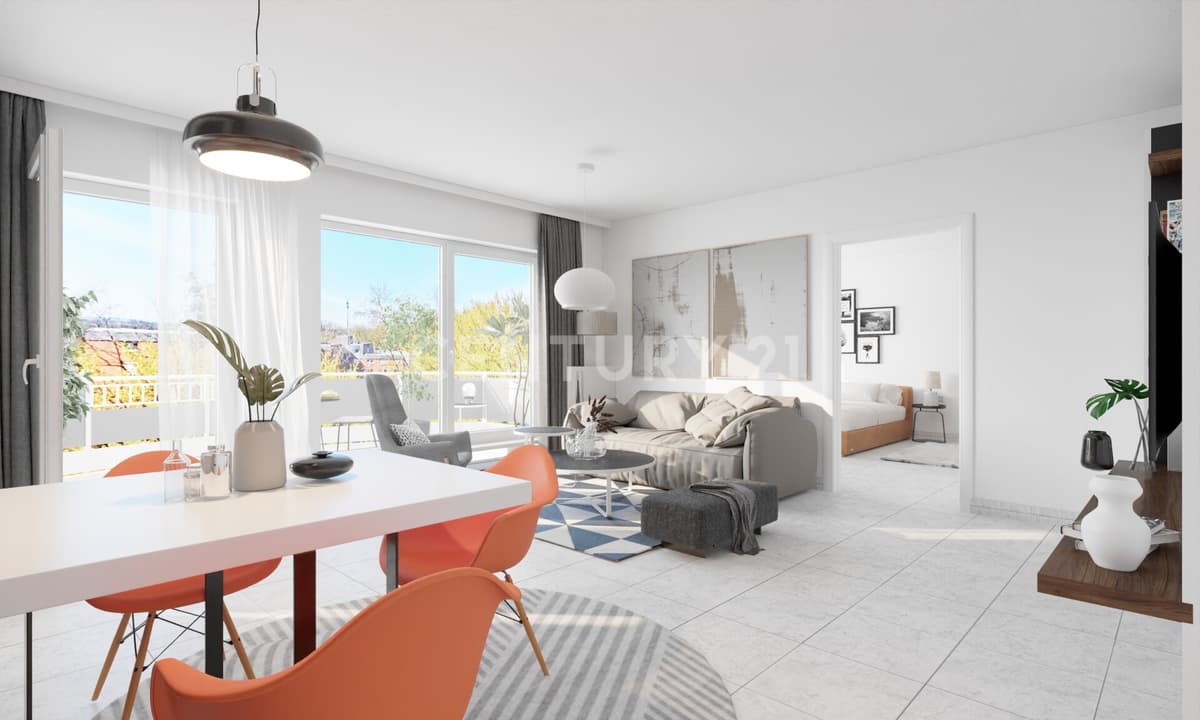 Starterpaket: Wohnung, Garten, Tiefgarage