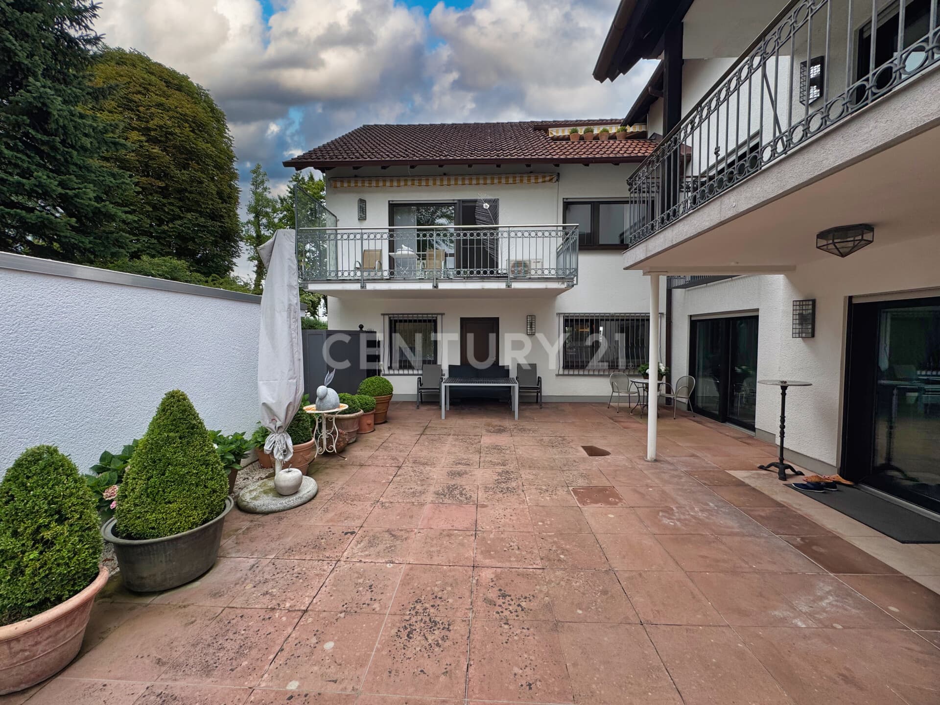 Ansicht von Terrasse