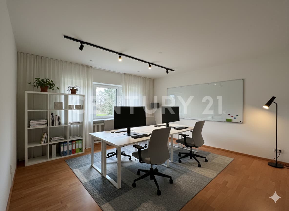 Büro 1 Einrichtungsbeispiel