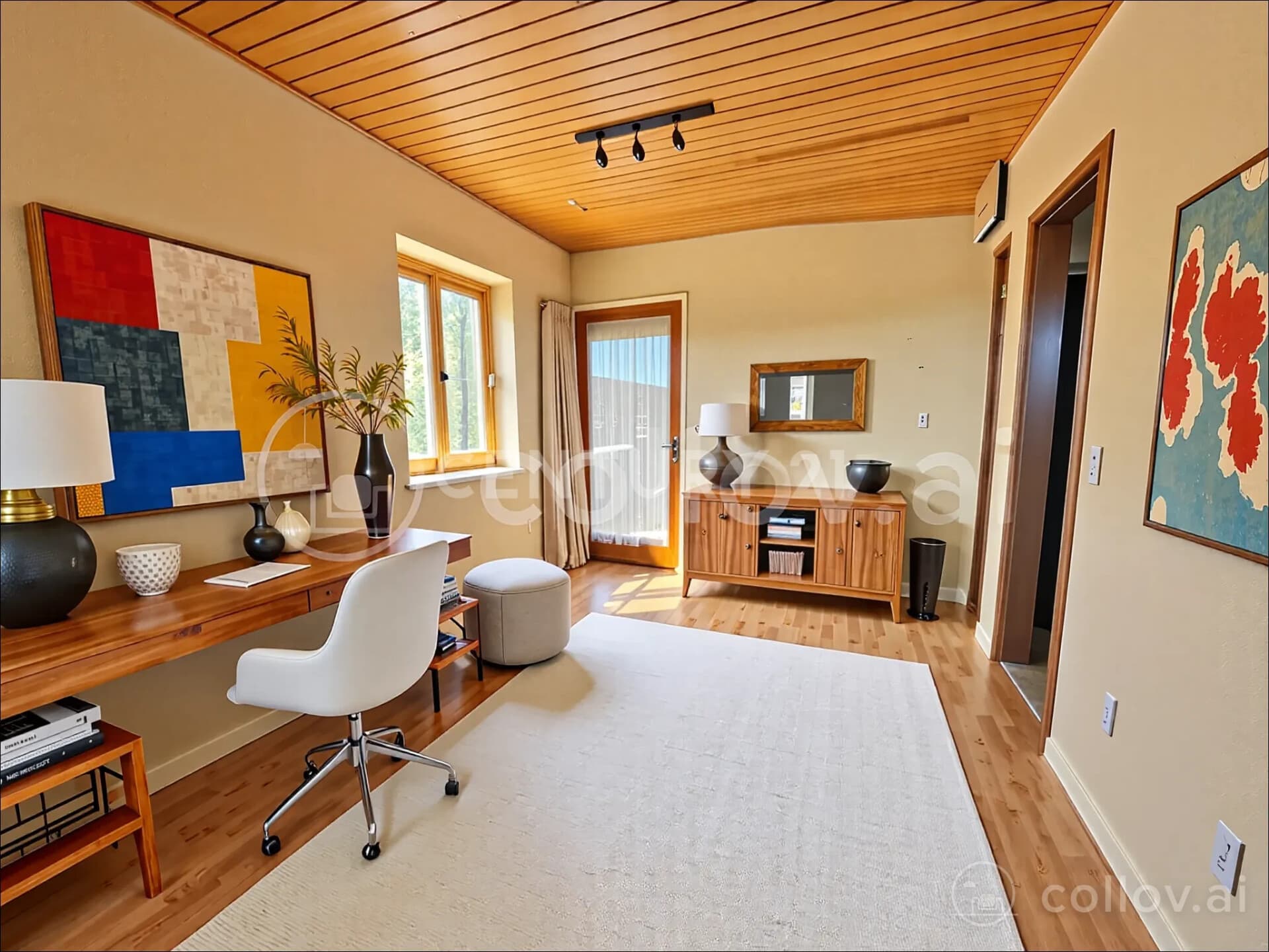 Kinderzimmer / Büro (Einrichtungsbeispiel)