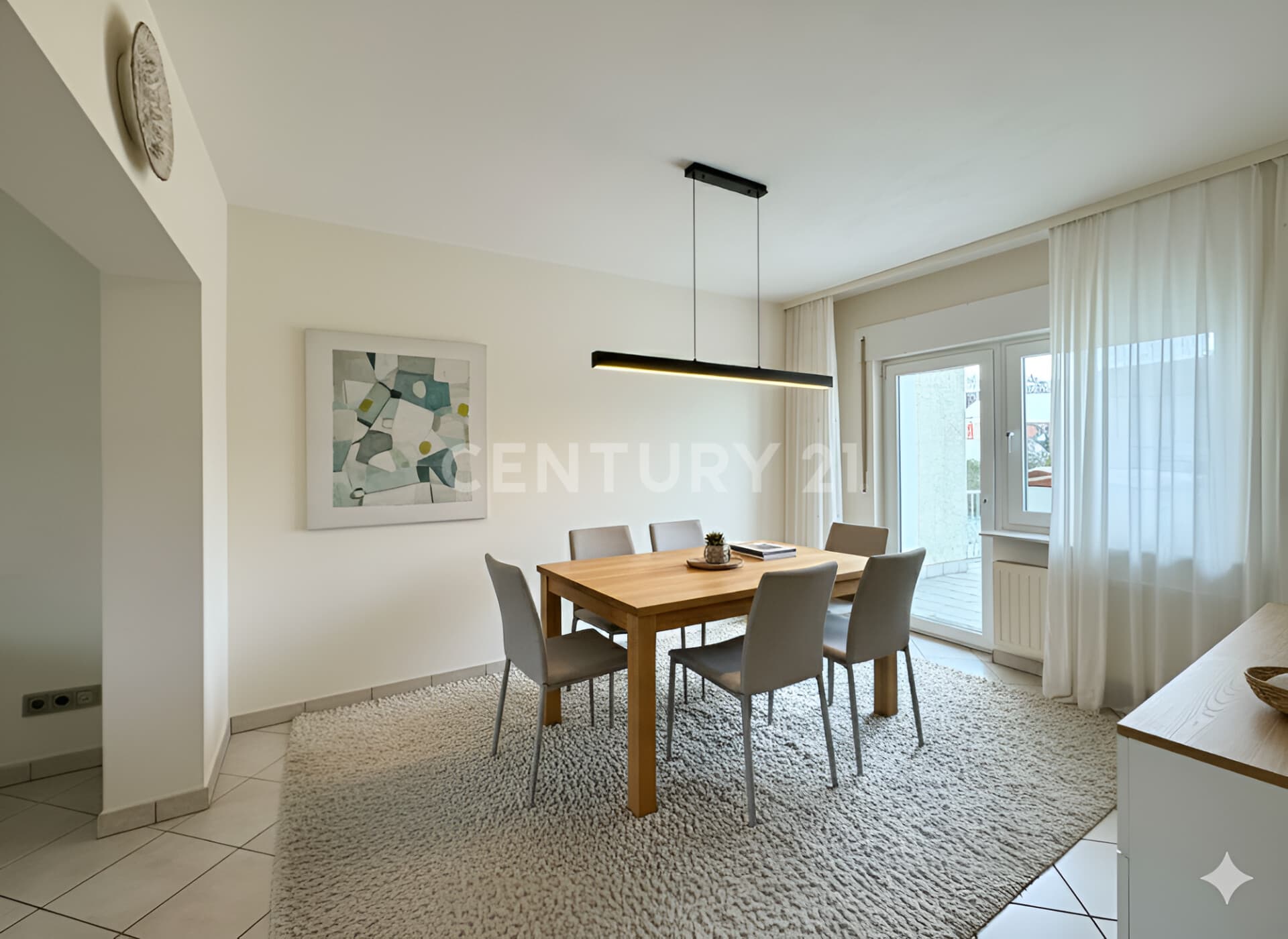 Essbereich Erdgeschoss (Einrichtungsbeispiel)