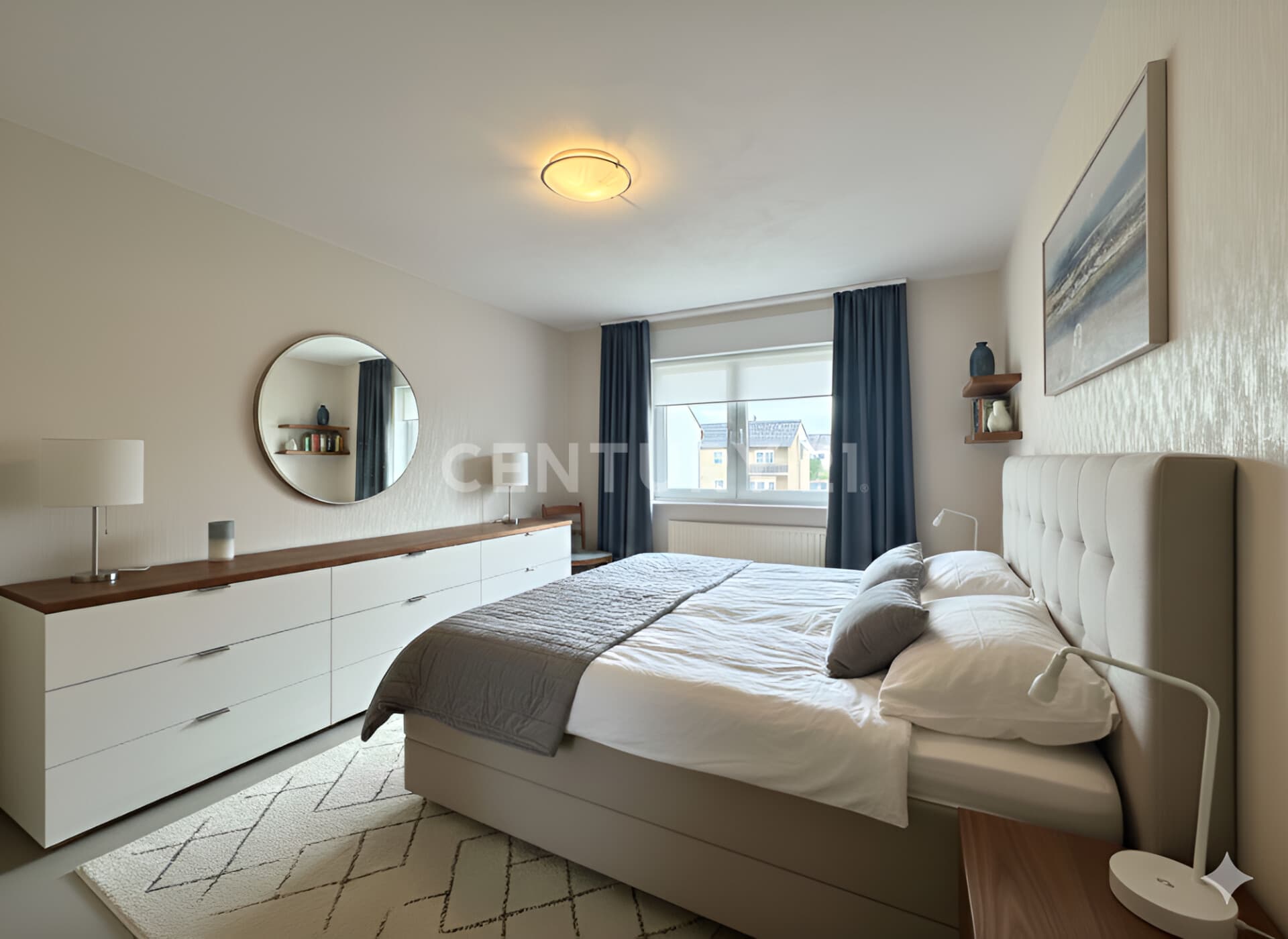 Elternschlafzimmer Obergeschoss (Einrichtungsbeispiel)