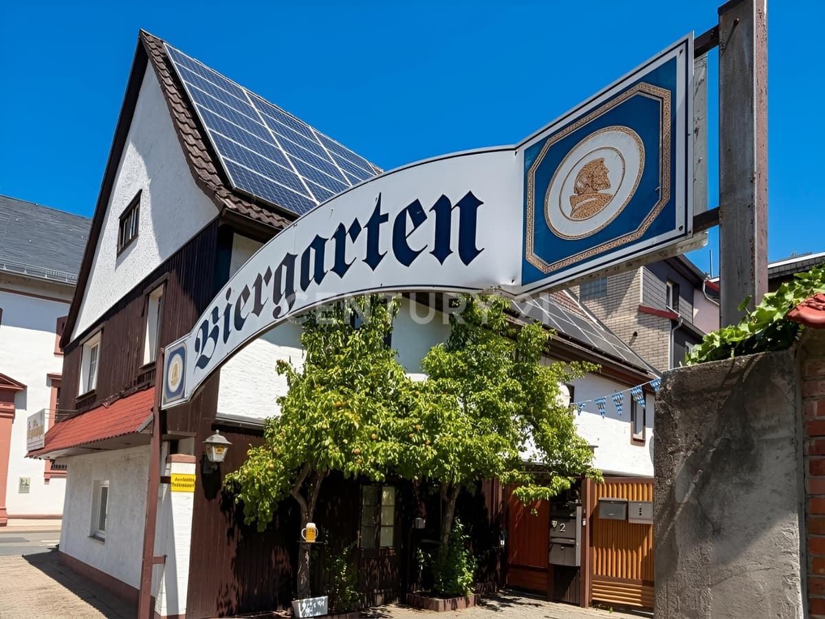 Tradition trifft Rendite + Biergarten