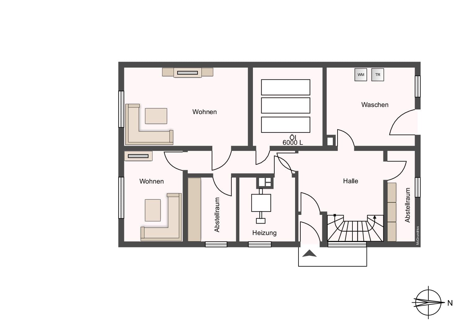 Grundriss Erdgeschoss