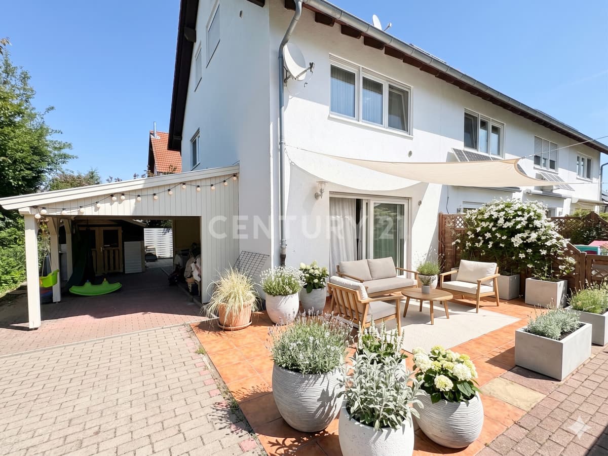 Familienfreundliches Reihenendhaus mit Südterrasse