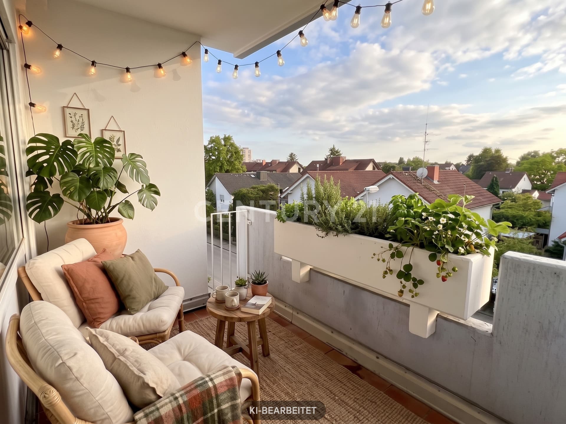 Balkon (Einrichtungsbeispiel)