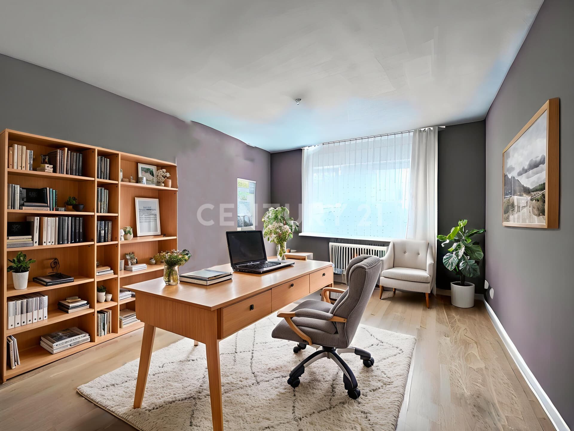 Arbeitszimmer Einrichtungsbeispiel