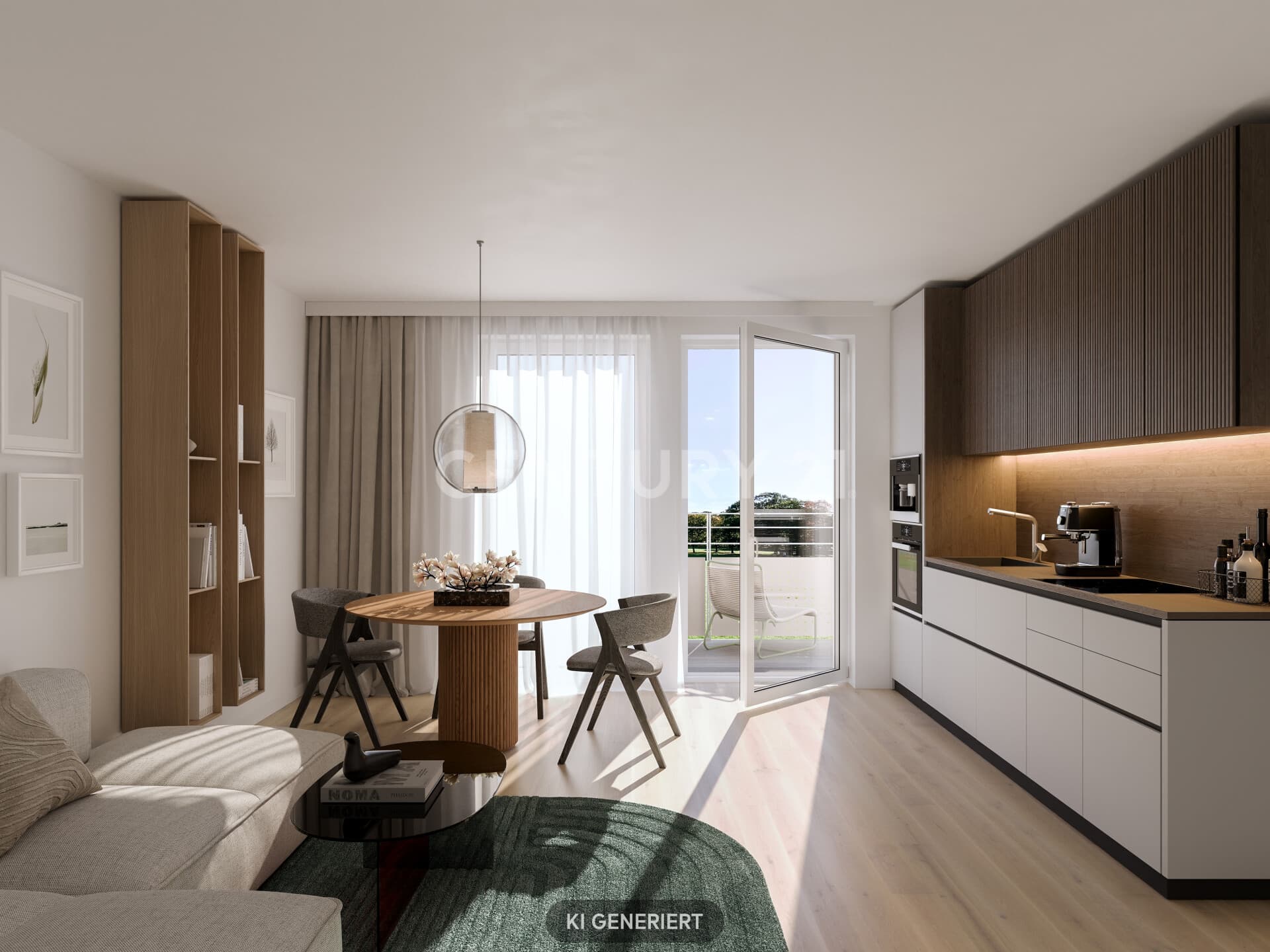 Einrichtungsbeispiel Wohnzimmer
