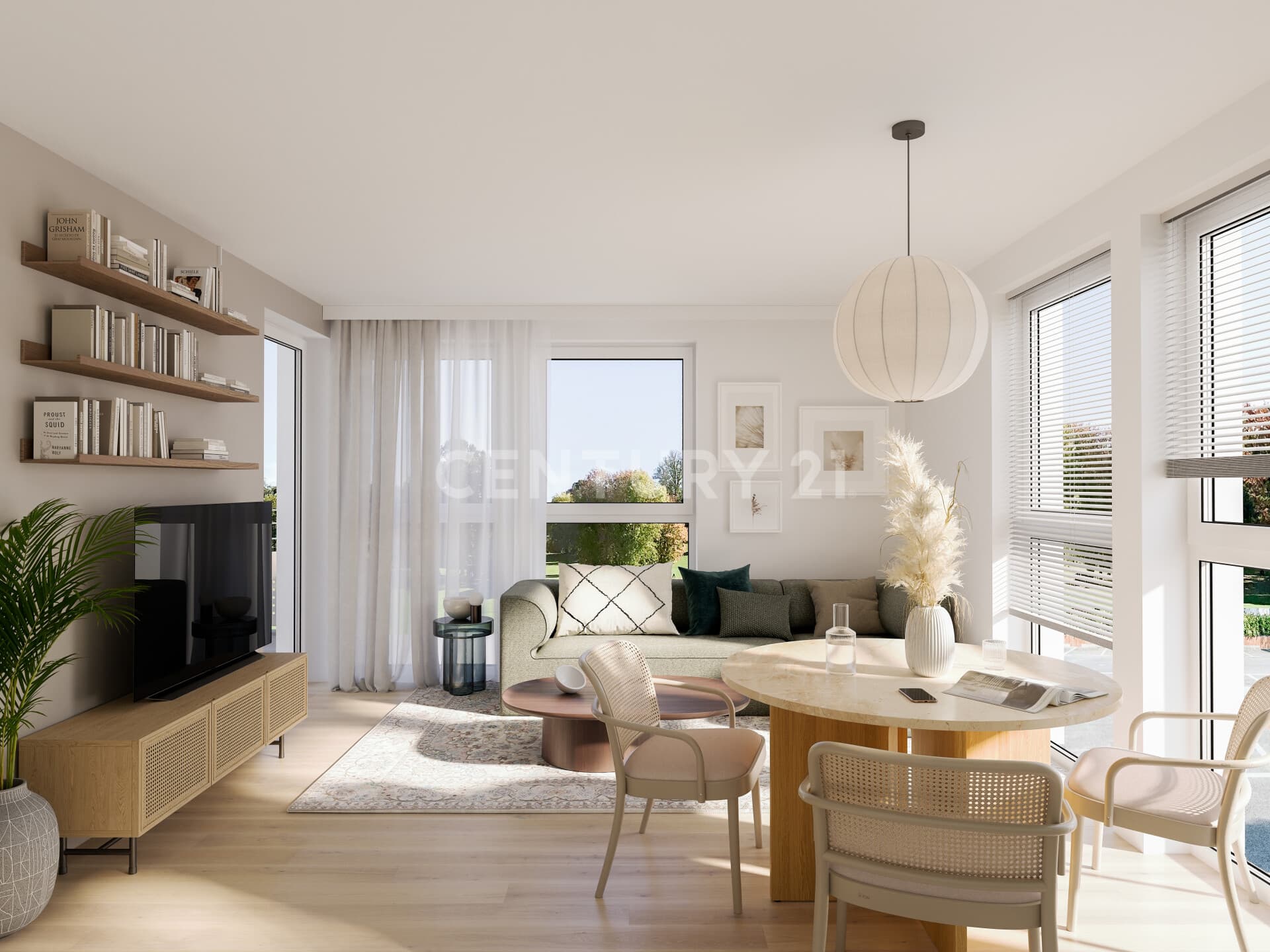 Einrichtungsbeispiel Wohnzimmer