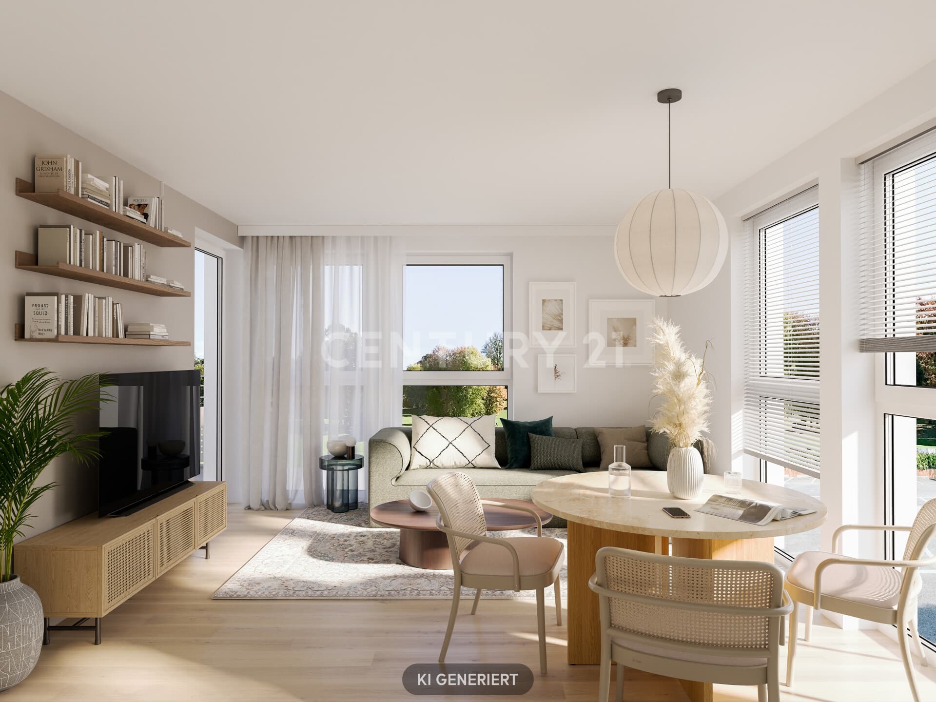 Einrichtungsbeispiel Wohnzimmer