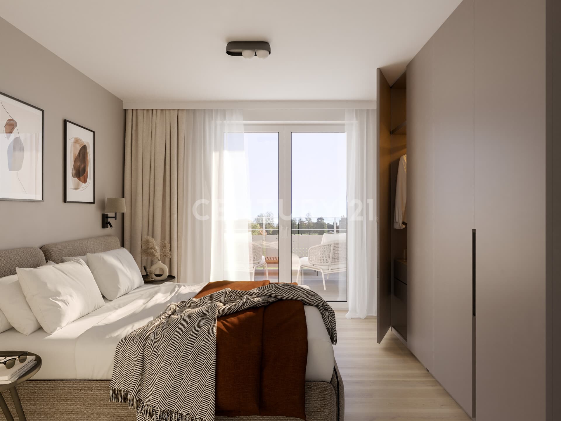 Einrichtungsbeispiel Schlafzimmer