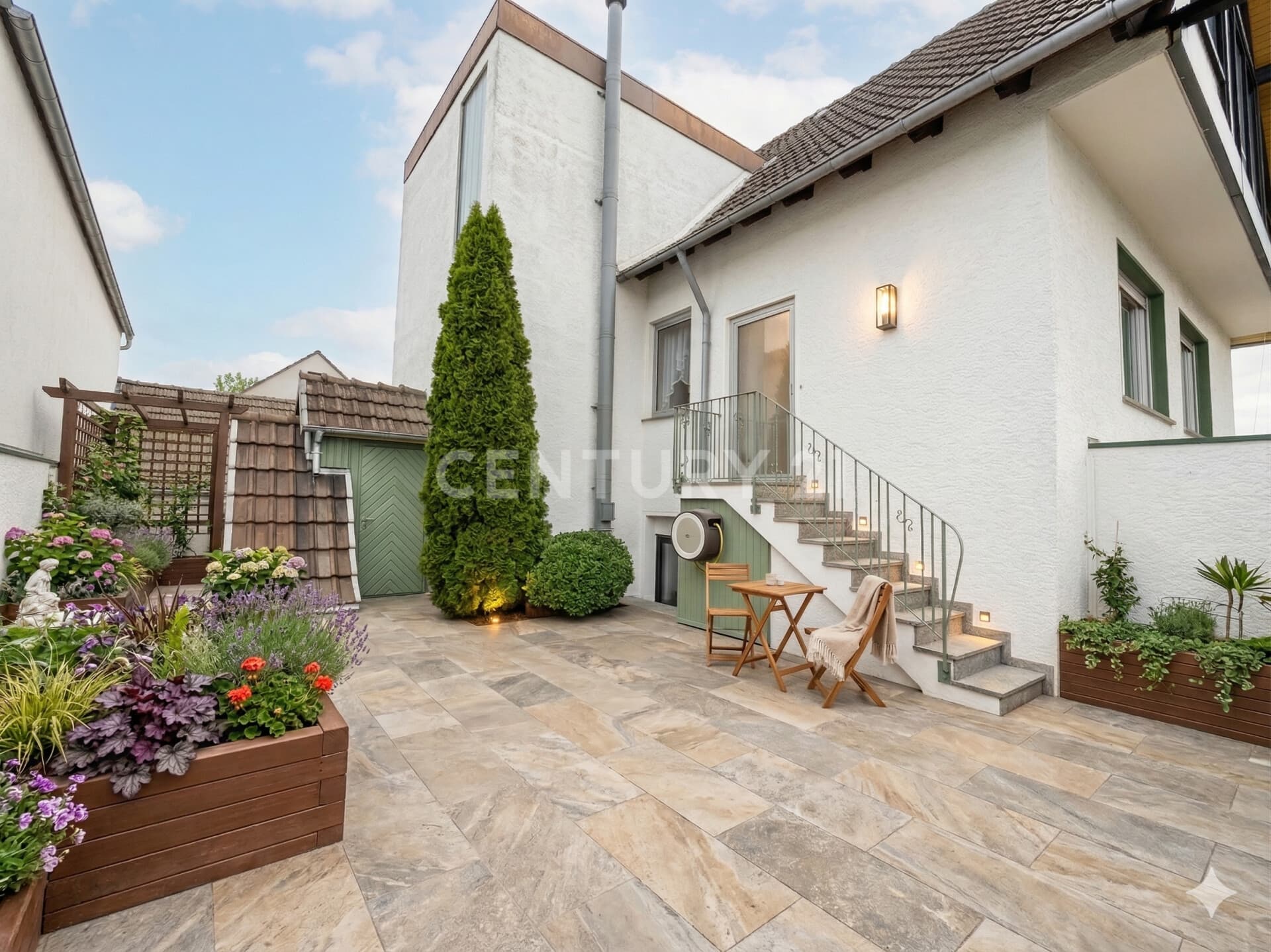 Terrasse (Einrichtungsbeispiel)